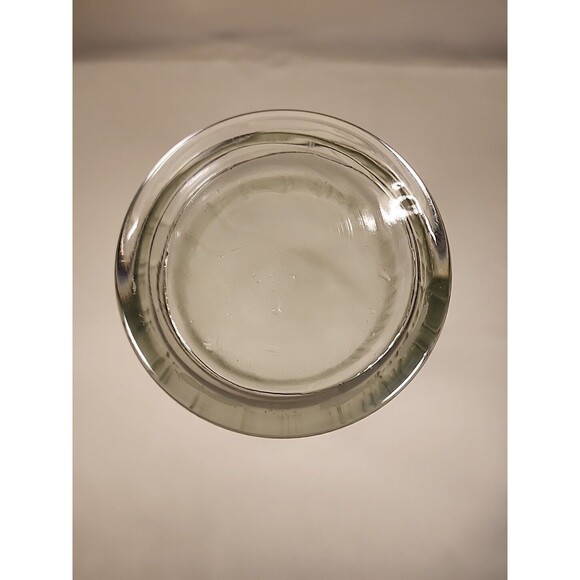Vintage Clear Flaired Top Heavy Bottom Glass Vase - Picture 3 of 6